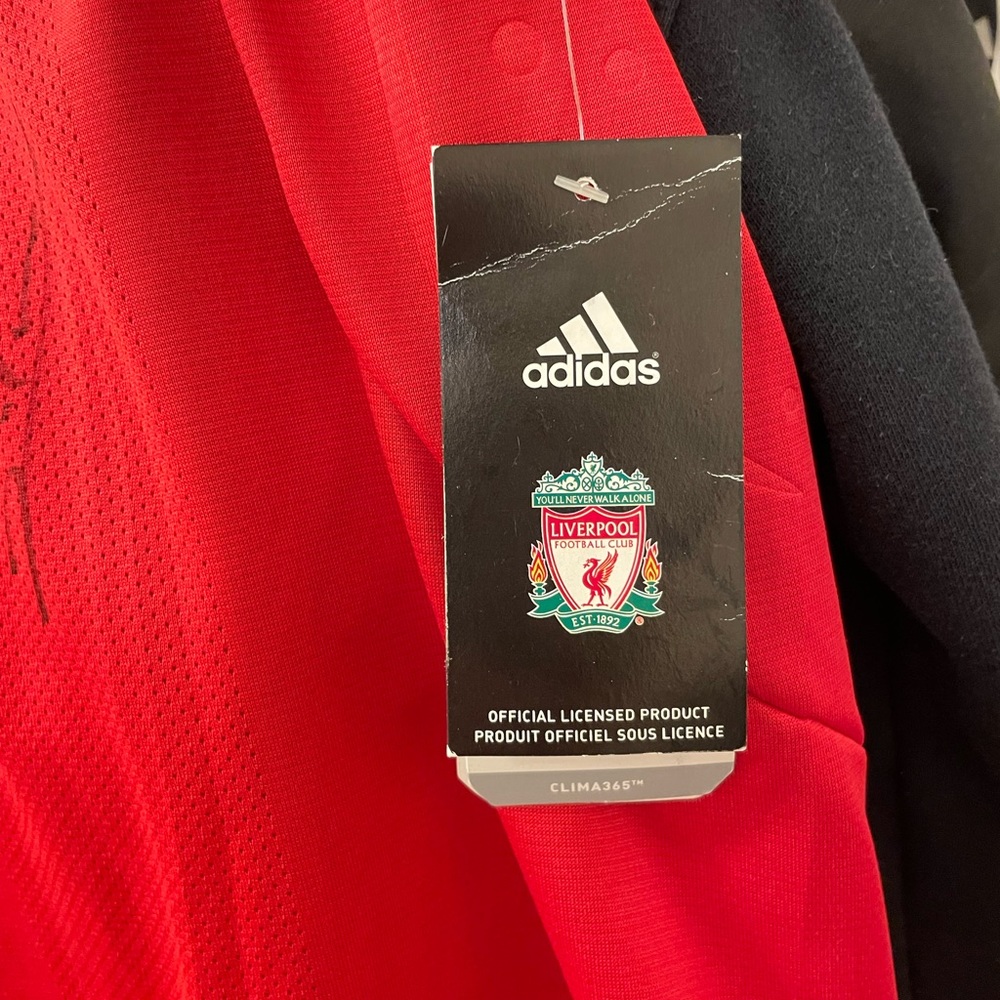 Liverpool 2008-2009 signed Carlsburg Adidas
